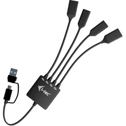 I-TEC 4-portni USB-C/USB-A HUB (2x USB-C, 2x USB-A)