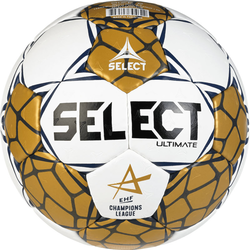 Select lopta rukometna Ultimate EHF Championship L. Wht/Gold 2 unisex