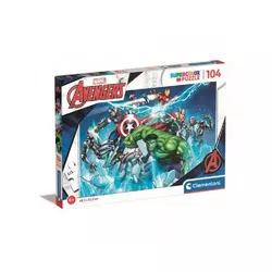 Clementoni - Puzzle Marvel: Maščevalci - 100 kosov