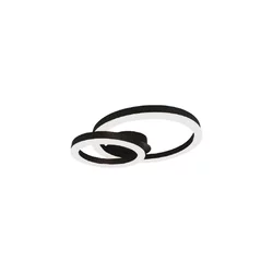 LED plafonsko svetlo LED/20W/230V 3000K crna
