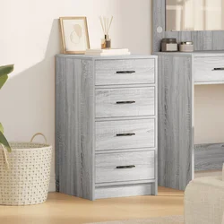 Kreveta Sivi hrast sonoma 40 x 41 x 75 cm Konstruirano drvo
