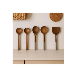 Hermia Servisni set, 5 komada, Braon