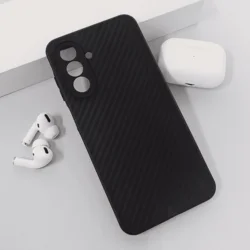 Maska za telefon Carbon fiber za Samsung A26 5G/ A266B, Crna