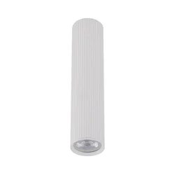 Stropna svetiljka TUNE L 1xGU10/10W/230V 24 cm bela