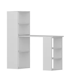 Hanah Home Last White Radni sto 90x70x40 cm, Beli