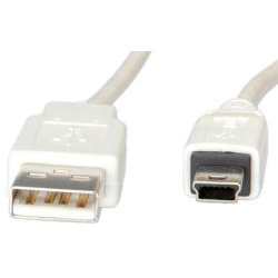 Connection N&C USB 2.0, 1.8 m USB kabel 1,8 m USB A Bež
