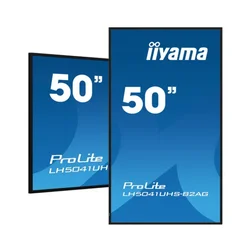 IIYAMA LFD PROLITE LH5041UHS-B2AG 50 Professional Digital Signage 4K 24/7 3840x2160 VA 16:9 500cd 5000:1 landscape, portrait