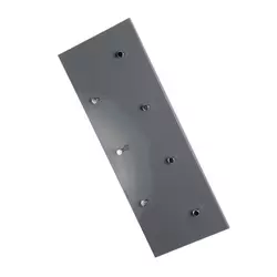 ZIDNI ČIVILUK siva, boja hroma drvo, metal