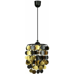Mitea M428 Viseća lampa 1xE27, crna + zlatna, Max 60W