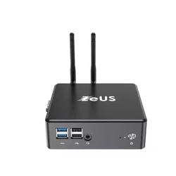 ZEUS Mini PC MPI10-P23 Pentium G7505 3.50 GHz/DDR4/LAN/Dual WiFi/BT/HDMI/DP/RS232/USB C//ext ANT