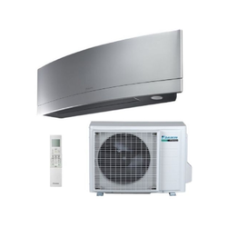 DAIKIN klimatska naprava z montažo Emura FTXJ25MS/RXJ25M SREBRNA