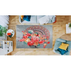 Conceptum Hypnose Tepih Asr Crpt-25, Pravougaoni, 160x230 cm, Šareni