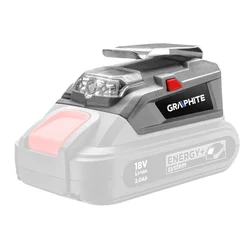 Adapter USB - LED svetilka Energy+, brez baterije 58G025