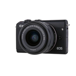 Canon EOS M100 fotoaparat kit (15-45mm IS STM objektiv), črn