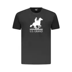 U.S. Grand polo Muška majica AU02646_NE23NERO, Crna