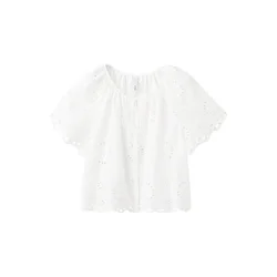 MANGO Bluza BROTES naravno bela