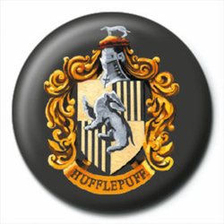 Harry Potter Hufflepuff button badge