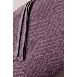 Frotir prekrivač 200x210 talas-lavanda ( 51-lavandat )