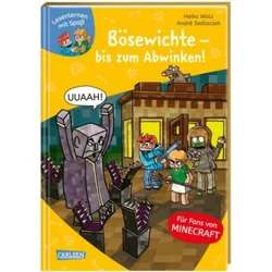 Lesenlernen mit Spaß - Minecraft 5: Bösewichte - bis zum Abwinken!
