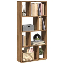 Regal za knjige boja hrasta 60x20x120,5 cm konstruirano drvo