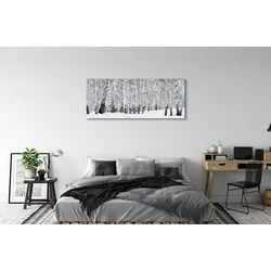tulup.si Slika na platnu Zimske breze 125x50 cm