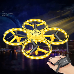Svetleći dron za noćni let