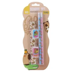 Sazio Neo escolar sety 5s školski set capybara 5k ( 114026 )