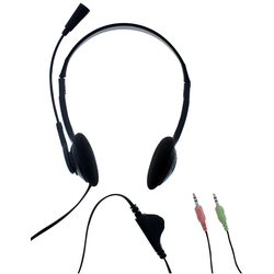 Slušalice s mikrofonom TNB - CSM-620, crne