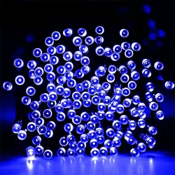Led solarne lampice 10m 100 sijalica – PLAVA