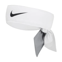 NikeCourt Tennis Headband - White - Cotton/Polyester/Elastane