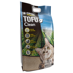 Croci Tofu Clean pijesak za mačke - 2 x 20 l (oko 18 kg)