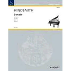 HINDEMITH: SONATE FUR KLAVIER OP.17 NOTE