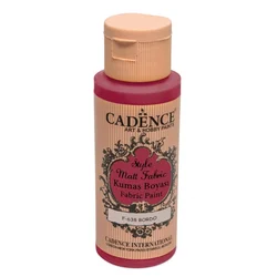 Cadence Barva za tekstil Style Matt Fabric - bordo/50 ml