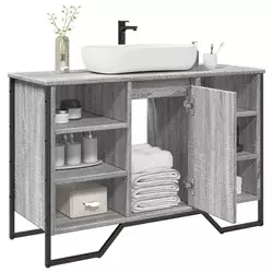 Ormarić za umivaonik boja hrasta 91x35x60 cm konstruirano drvo