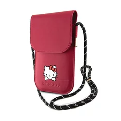 Hello Kitty torbica za telefon i dokumenta crvena