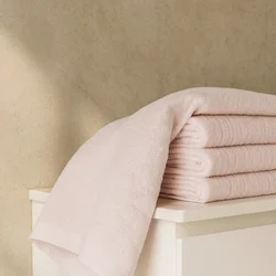 Dekordom Peškir natur 50x90 - light pink ( 025436 )