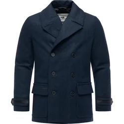 Ragwear Zimski plašč Parr  temno modra / črna