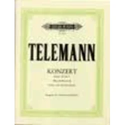 TELEMANN : note KONZERT B-DUR VIOLINE (PISENDEL)