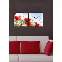 Wallity Zidni sat 2P2828CS-15, 60x28 cm, 2 dela