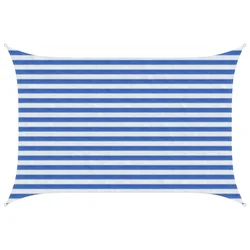 Jedrilica za sunčevu sjenu Plava i bijela 2 x 2,5 m HDPE