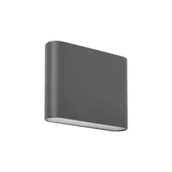 Rabalux Nesna LED2X3W tamno siva Spoljna rasveta