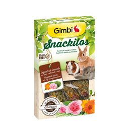 Gimbi Poslastica lešnik za kuniće i glodare Snackitos, 45 g