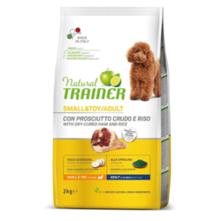 Trainer Natural Dog Small & Toy Adult Sirova Šunka i Pirinač 7 Kg