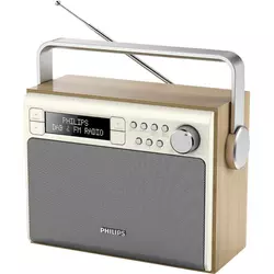 PHILIPS prenosni radio AE5020/12, rjav-bež