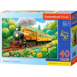 Castorland - Puzzle Poletna lokomotiva maxi - 40 - 99 kosov