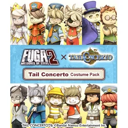 Fuga: Melodies of Steel 2 - Tail Concerto Costume Pack (DLC) Steam Key (PC) EUROPE