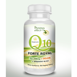 Koencim Q10 Forte Royal 50 mg + selen in vitamini E, A in C