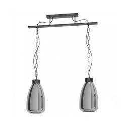 Eglo 43394 - Luster na lancu BRICKFIELD 1xE27/40W/230V