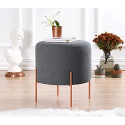 Atelier del Sofa Tabure 42cm Tamnosivo