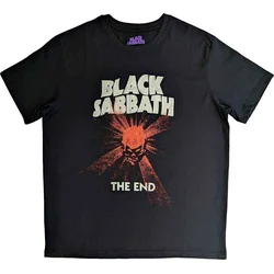 Black Sabbath Majica The End Skull Shine Unisex Black L
